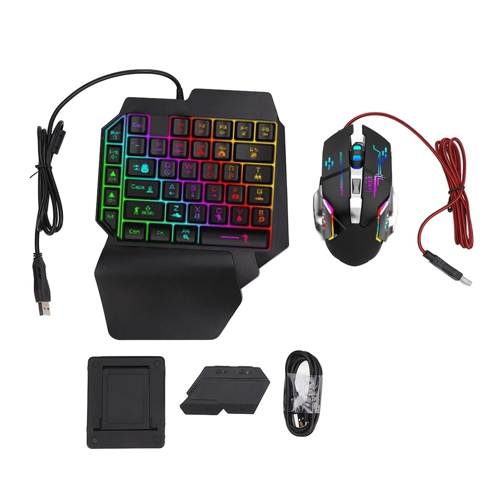 Gaming Keyboard Mobile - Keyboard Mouse Converter Set Responsive Single