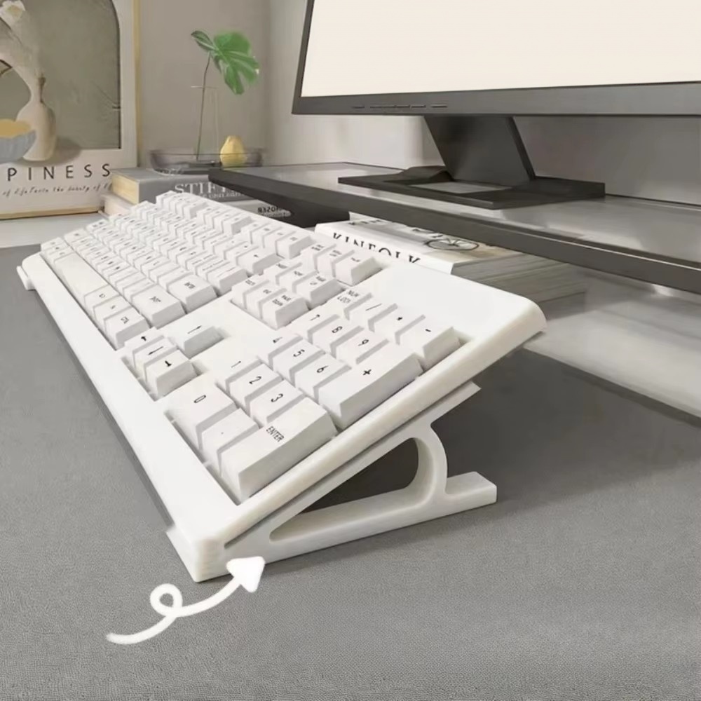 Gaming Keyboard Ergonomic - 2pc Ergonomic Keyboard Riser For Office