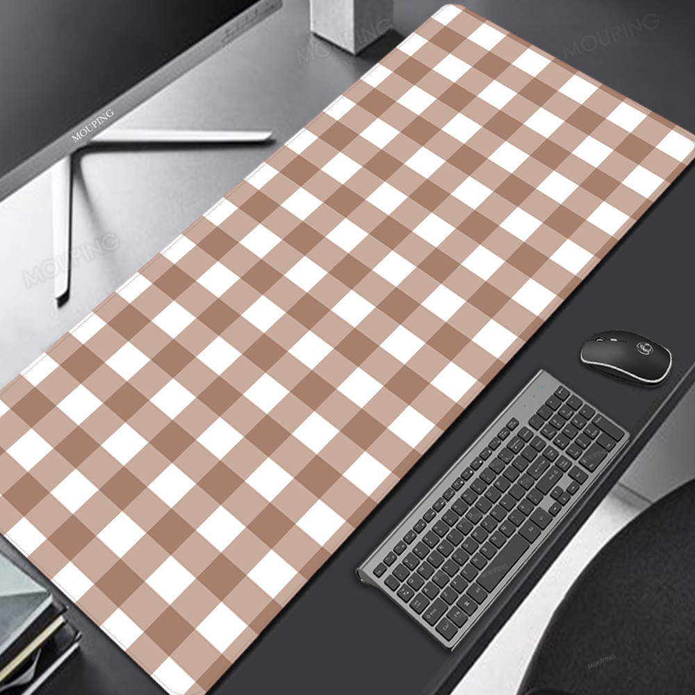 Pink Lattice Mouse Pad Kawaii  - Gaming Keyboard Mouse Combo ulasan dan harga