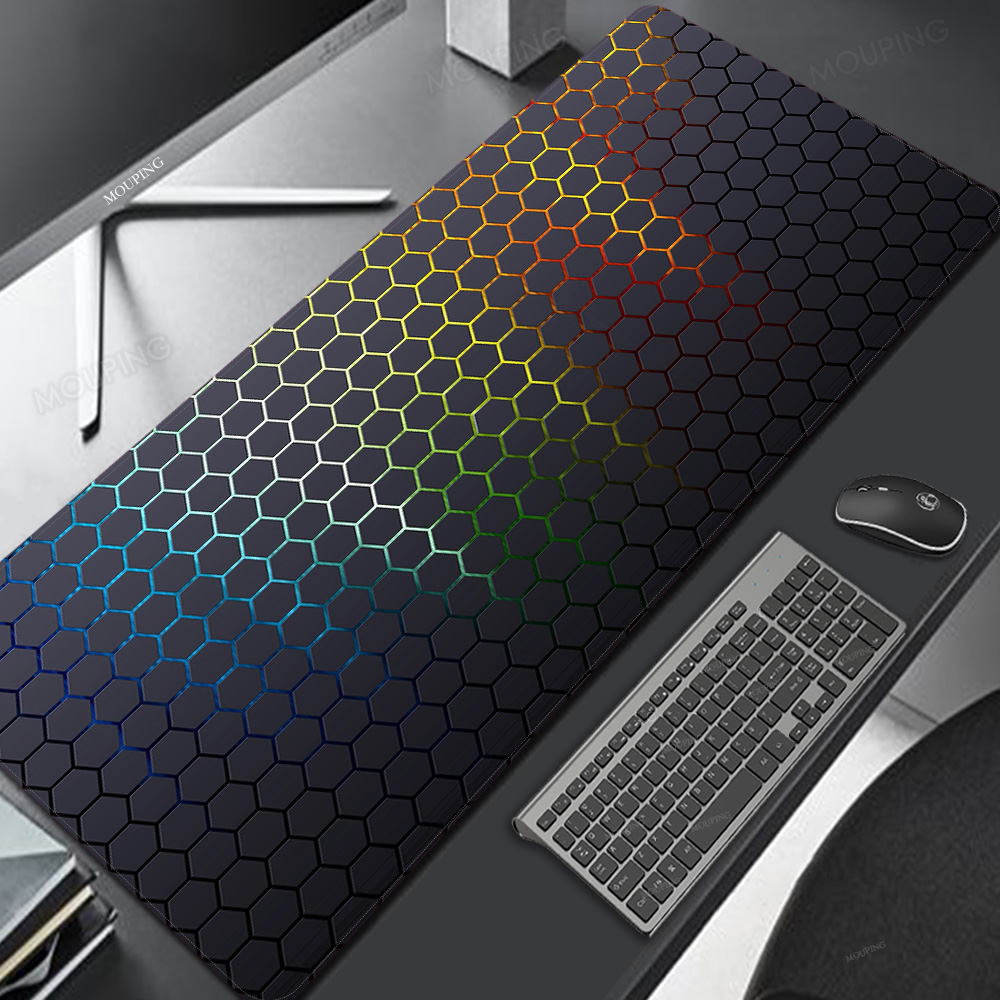 Pink Lattice Mouse Pad Kawaii  - Gaming Keyboard Mouse Combo ulasan dan harga
