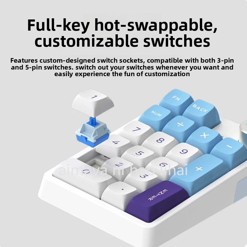 Kzzi K20 Mini Keypad Three Mod - Gaming Keyboard Mini Mechanical ulasan dan harga