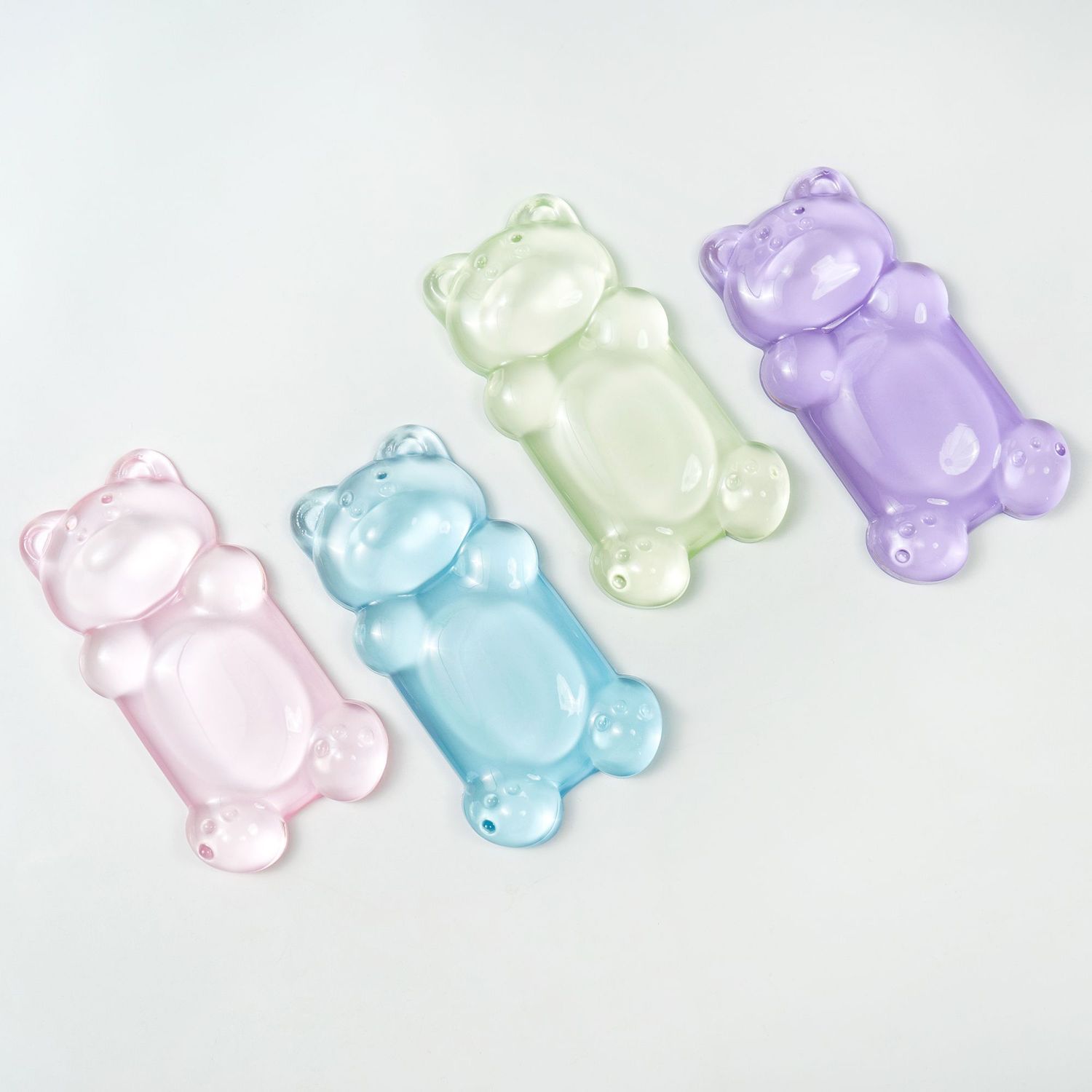 Cute Bear Shape Wrist Rest Tra - Gaming Keyboard No Number Pad ulasan dan harga
