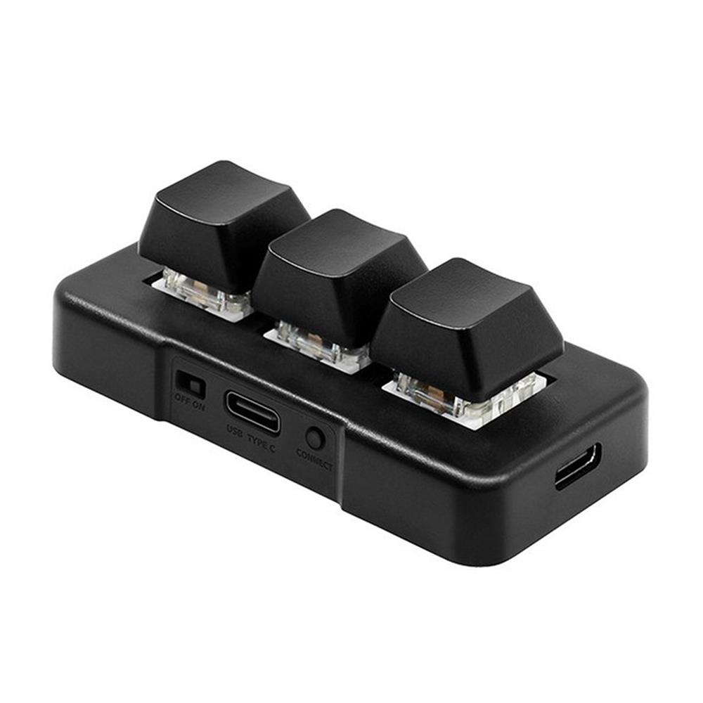 MK321-Pro Small Keyboard 3-key - Keyboard Gaming Blue Switch ulasan dan harga