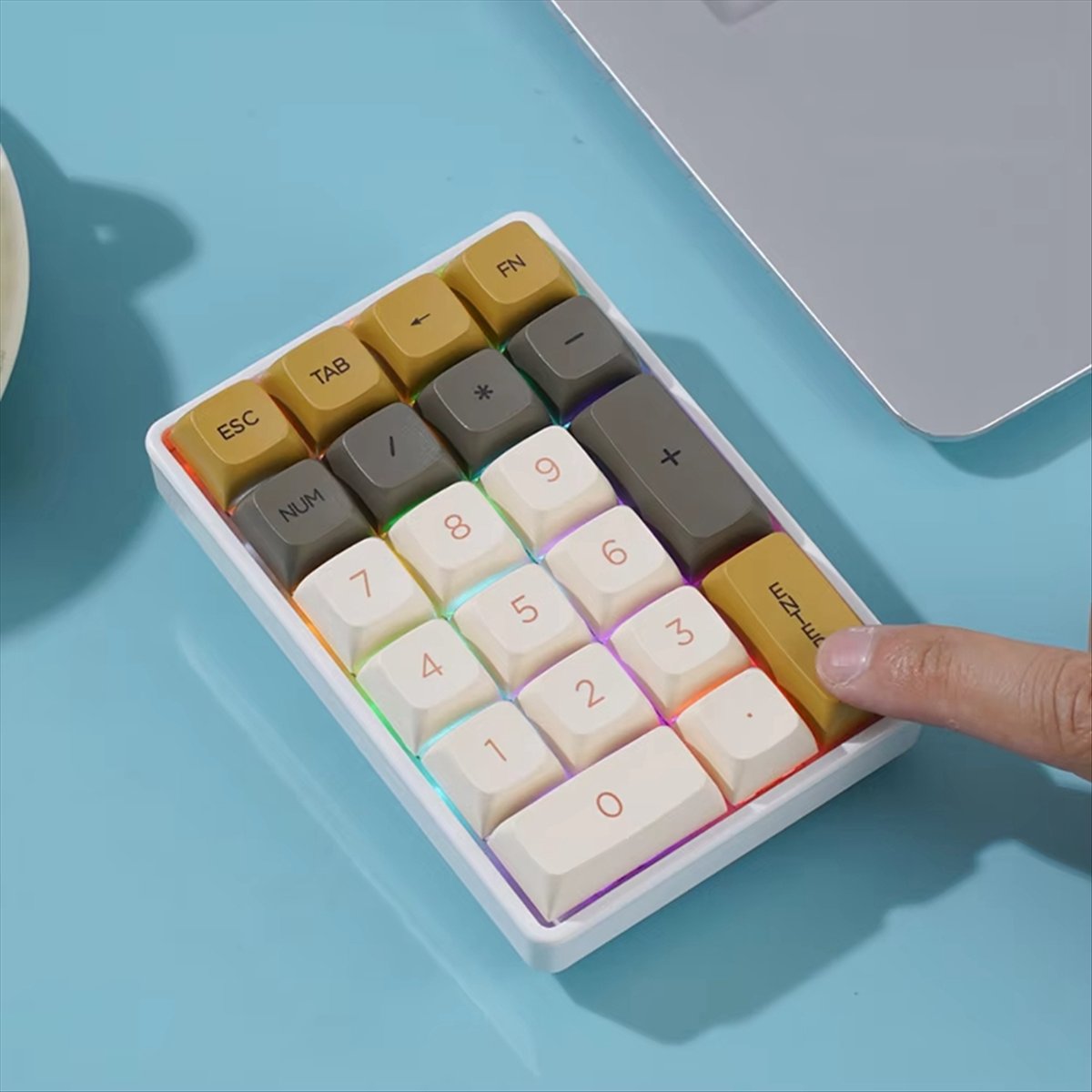 N86R 21Keys Mini Keyboard 2.4G - Gaming Keyboard No Number Pad ulasan dan harga