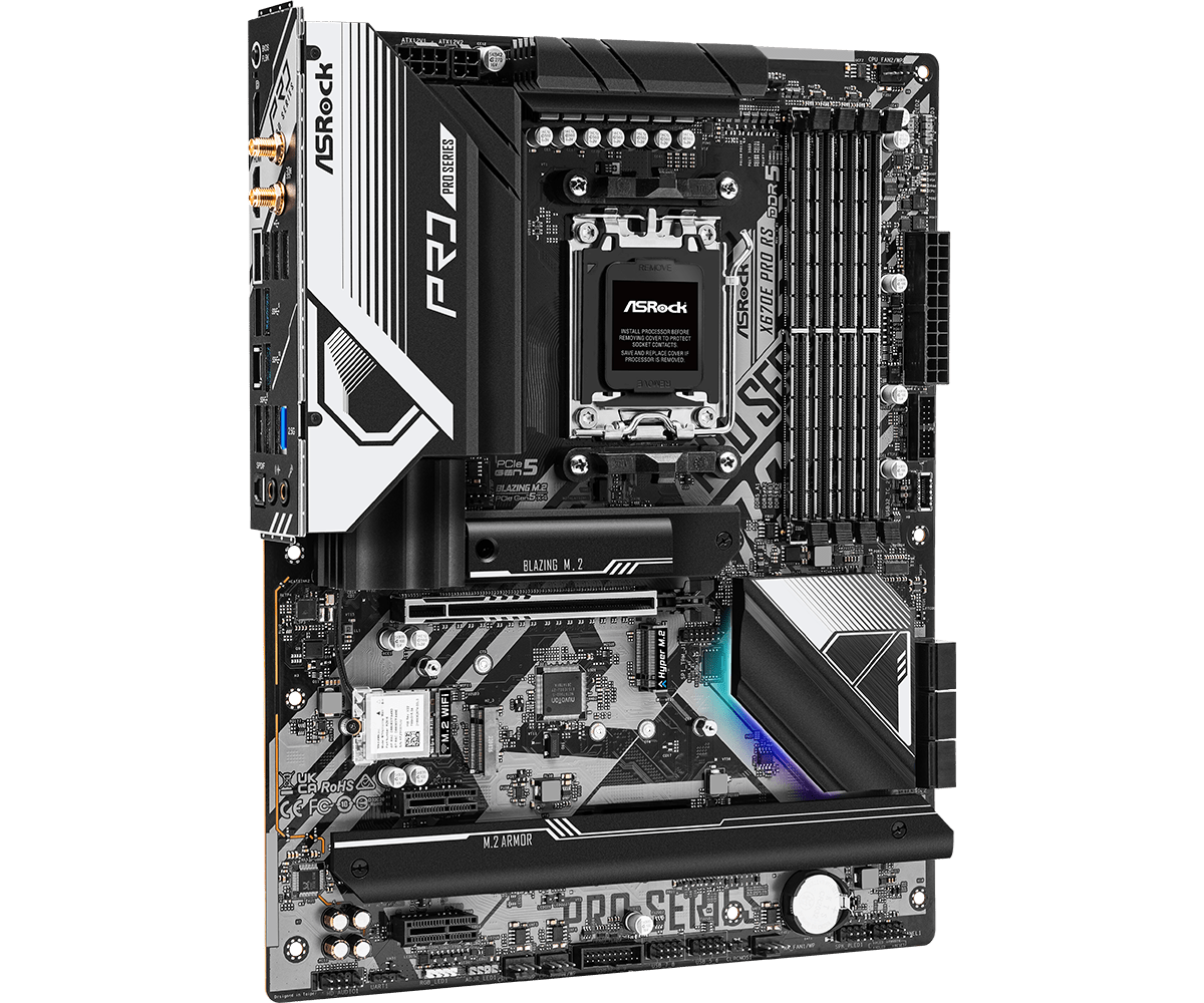 ASROCK X670E Pro RS Motherboar - Amd Cpu Ryzen 9 ulasan dan harga