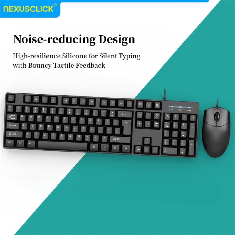 NexusClick Wired Office Keyboa - Gaming Keyboard Expensive ulasan dan harga
