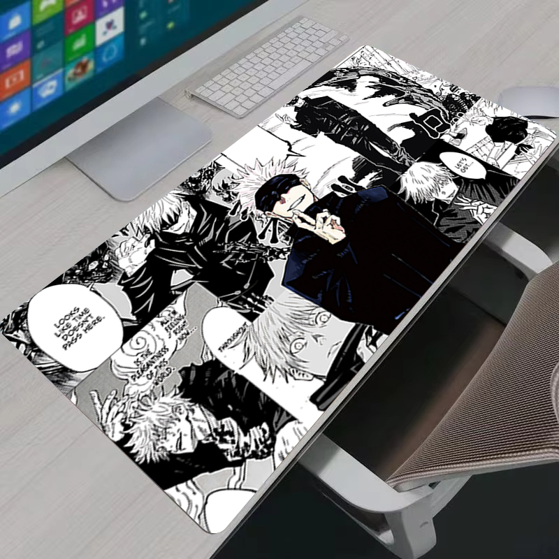 Mouse Pad Cool Anime Jujutsu K - Gaming Keyboard He ulasan dan harga