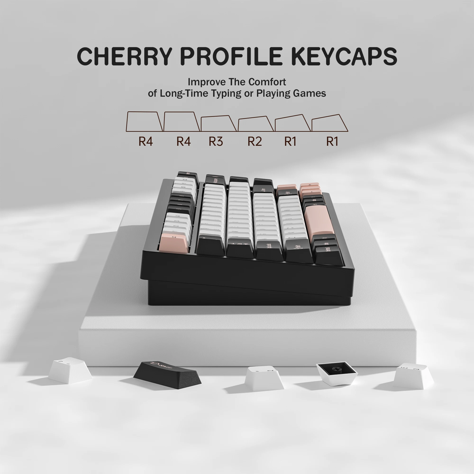 KBDiy GMK Olivia Keycaps for M - Gaming Keyboard No Number Pad ulasan dan harga