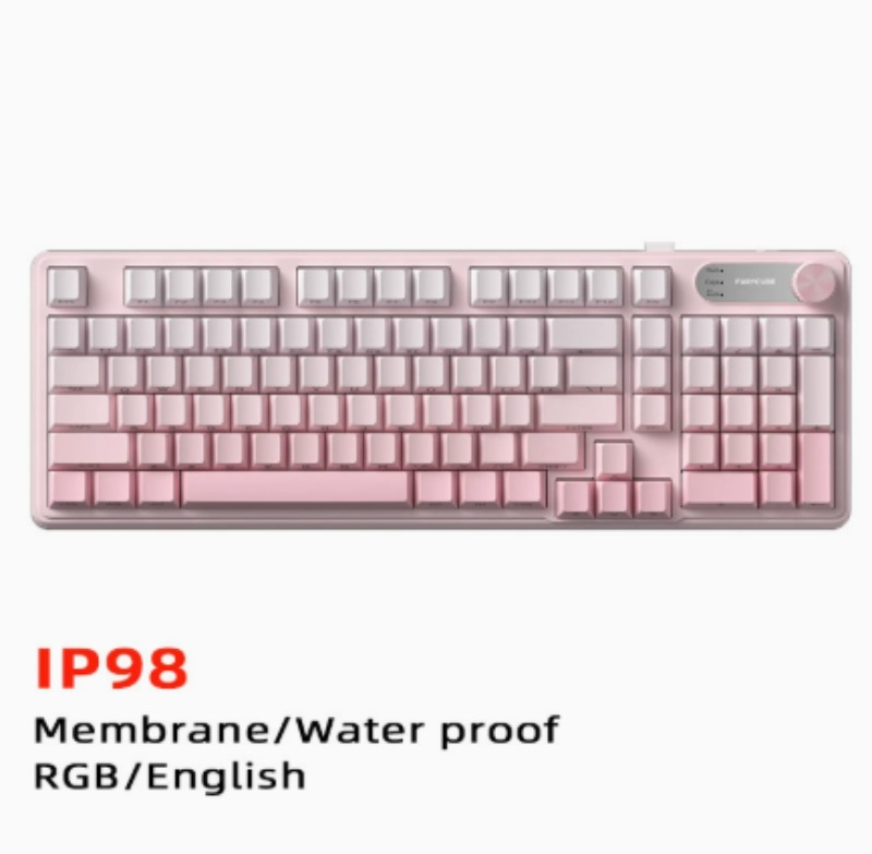 IP98 FURYCUBE Wired Gaming Mem - Gaming Keyboard Ip98 ulasan dan harga