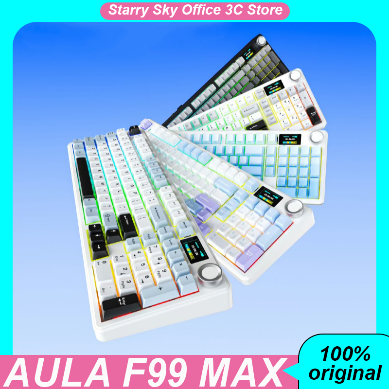 New AULA F99 Max Gasket Mechan - Gaming Keyboard He ulasan dan harga