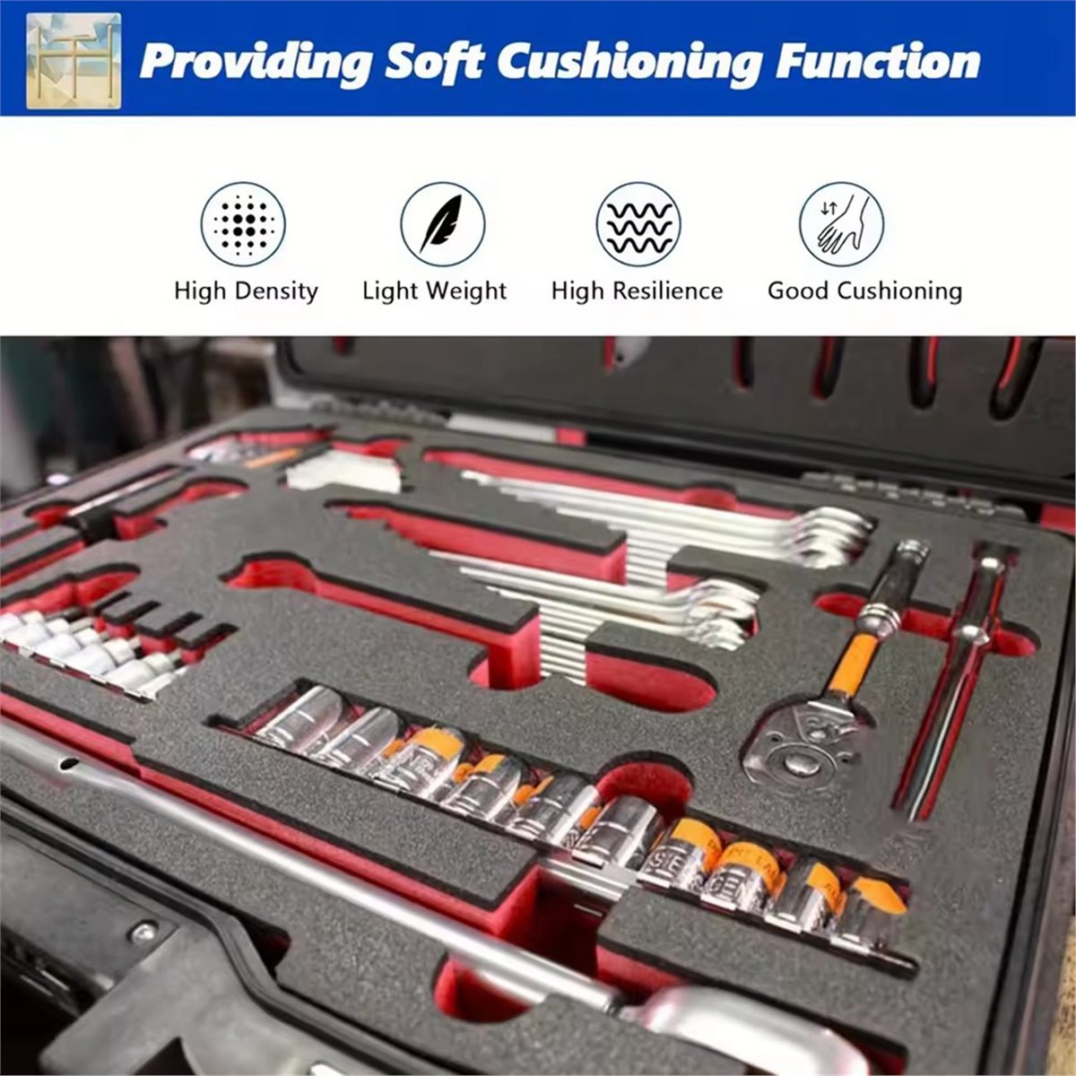 Toolbox Foam, Cuttable Polyure - Polyurethane Foam Sheet ulasan dan harga