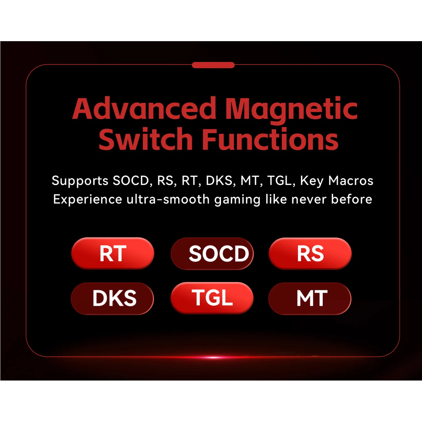 FGG MADLIONS MAD68 HE Hall Eff - Gaming Keyboard Hall Effect Switches ulasan dan harga