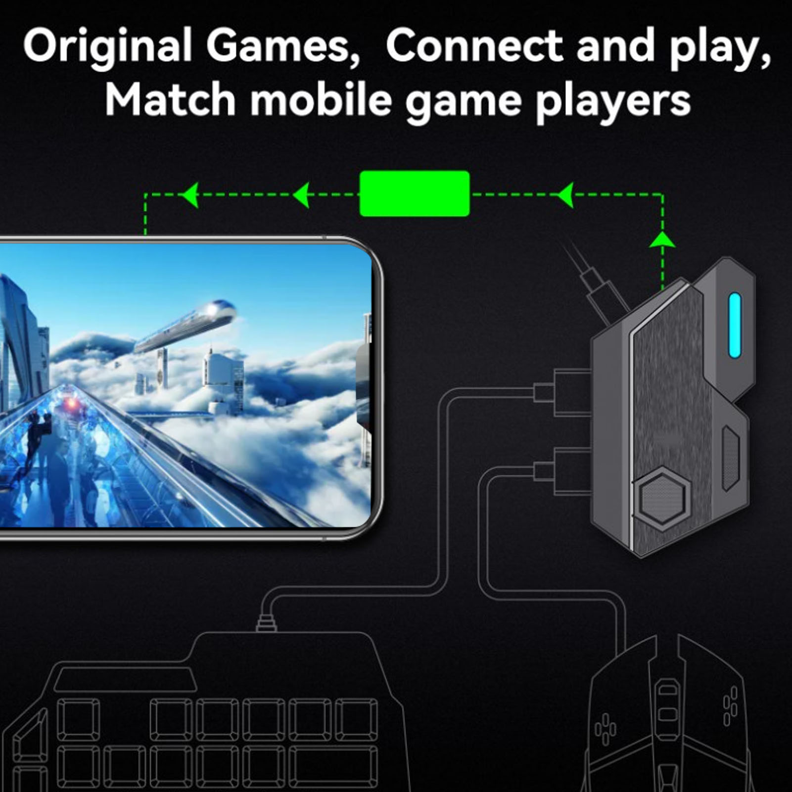 Mobile Game Combo Pack Bluetoo - Gaming Keyboard Mobile ulasan dan harga