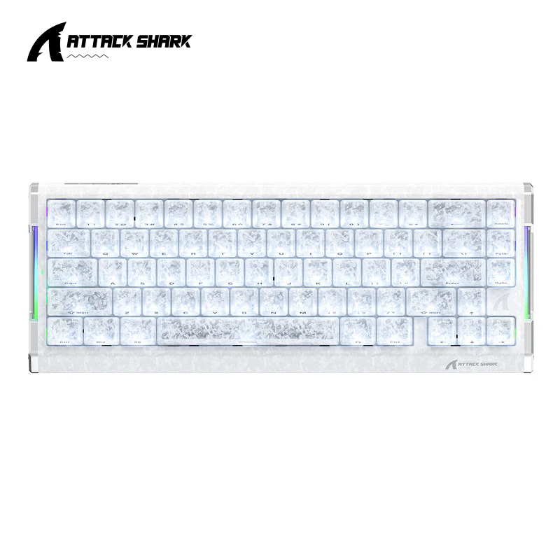 ATTACK SHARK, R68 HE, Mechanic - Gaming Keyboard Hot Swappable ulasan dan harga