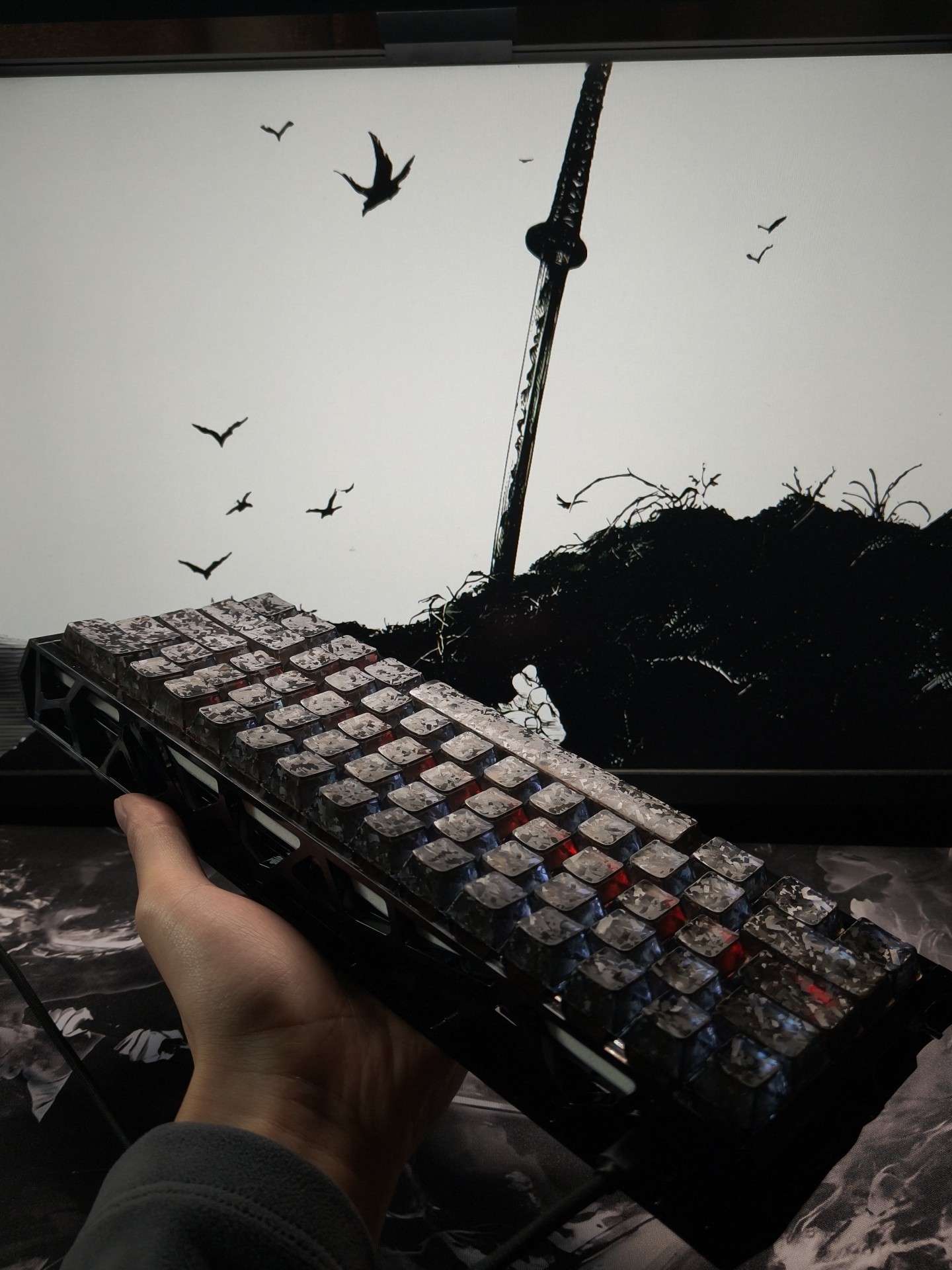 Custom 60% Layout Compact Gami - Gaming Keyboard No Number Pad ulasan dan harga