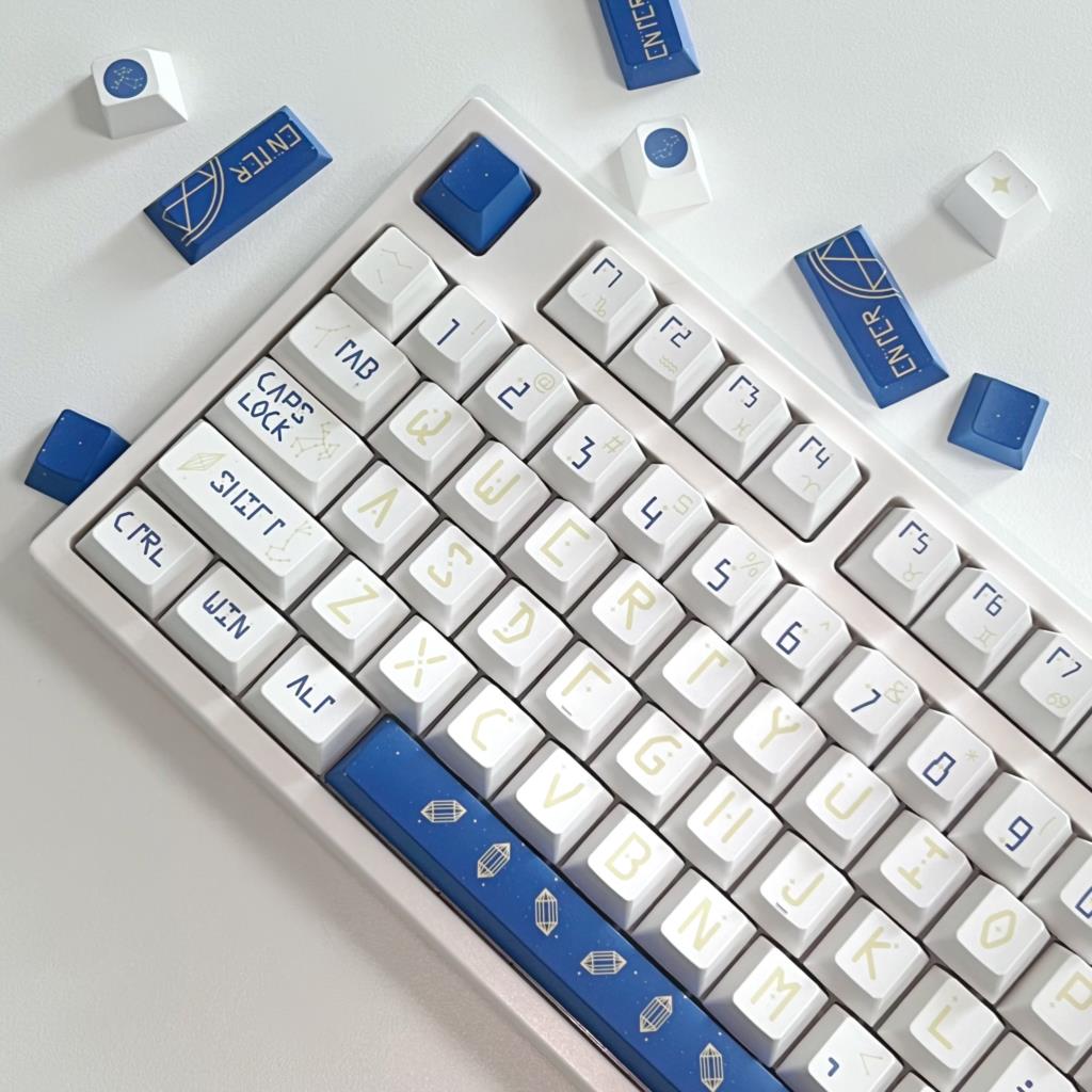 132 Keys Constellation Cherry  - Keyboard Gaming Blue Switch ulasan dan harga