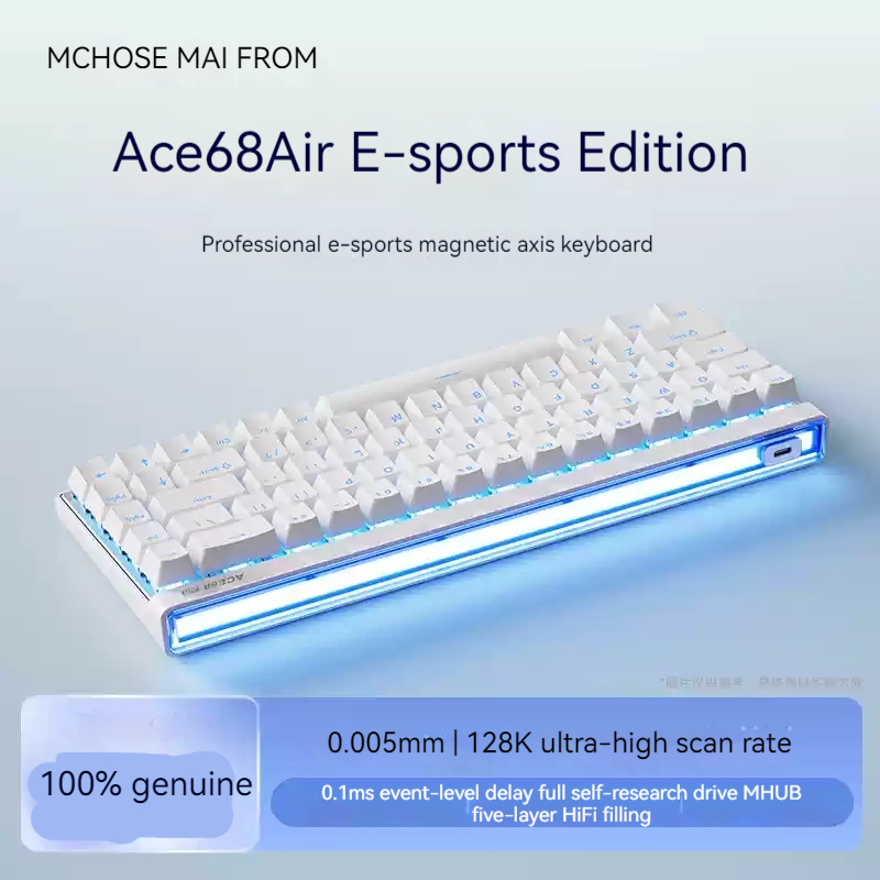 Mchose Ace68 Air Magnetic Axis - Gaming Keyboard Esports ulasan dan harga