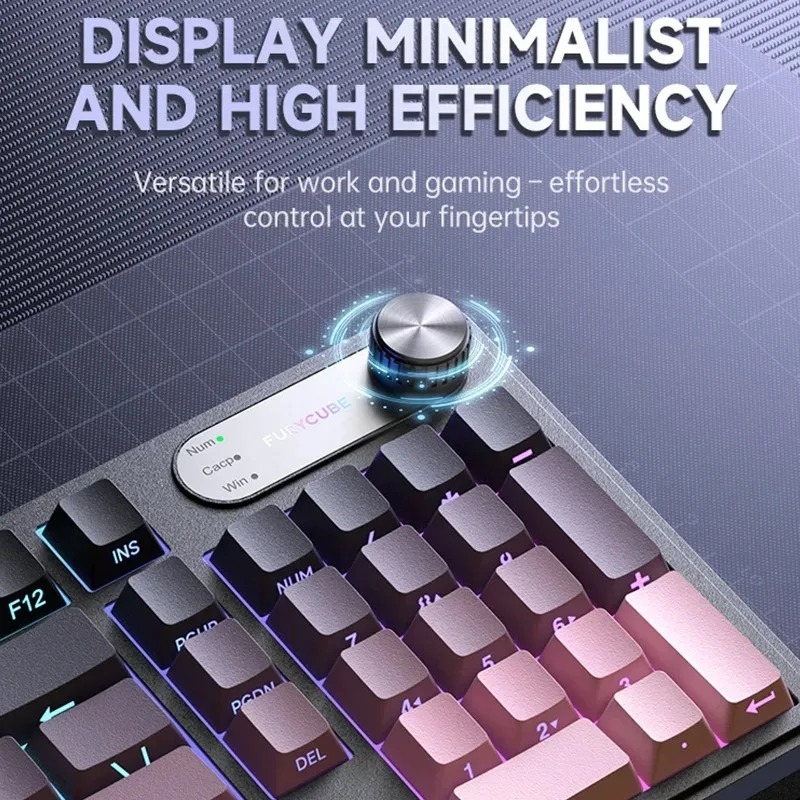 RGB IP98 teclado low profille  - Gaming Keyboard Ip98 ulasan dan harga