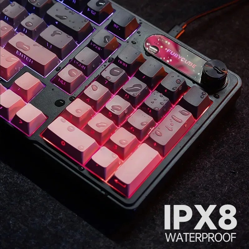 RGB IP98 teclado low profille  - Gaming Keyboard Ip98 ulasan dan harga