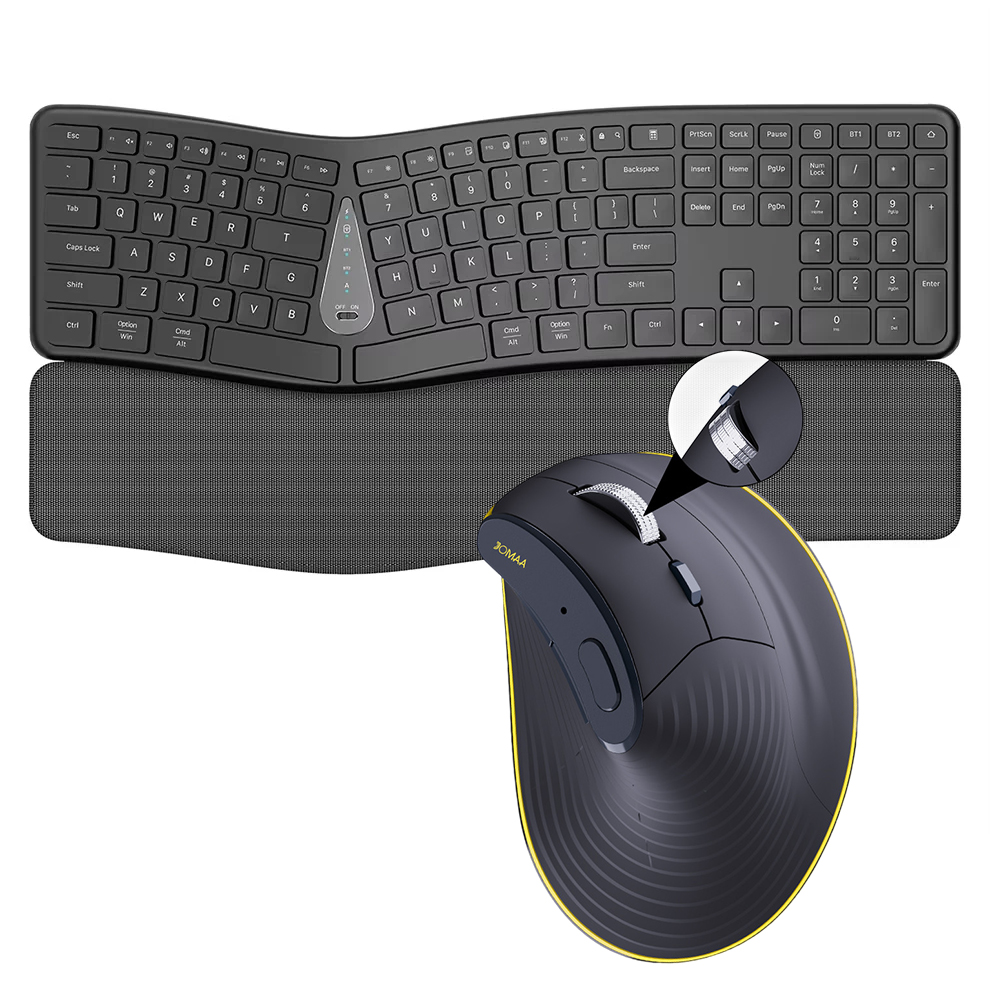 2.4G Wireless Keyboard Mouse C - Gaming Keyboard Ergonomic ulasan dan harga